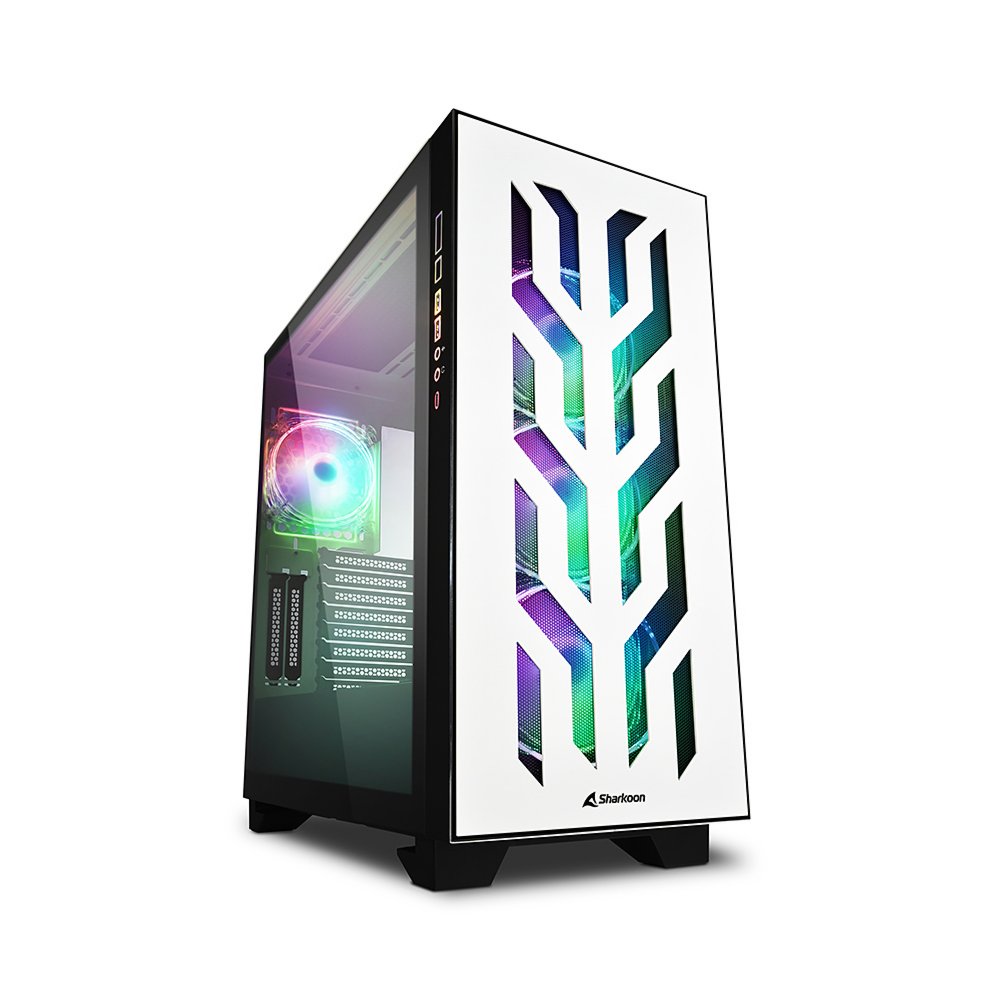 Sharkoon ELITE SHARK CA300T | Tower Behuizing | Wit