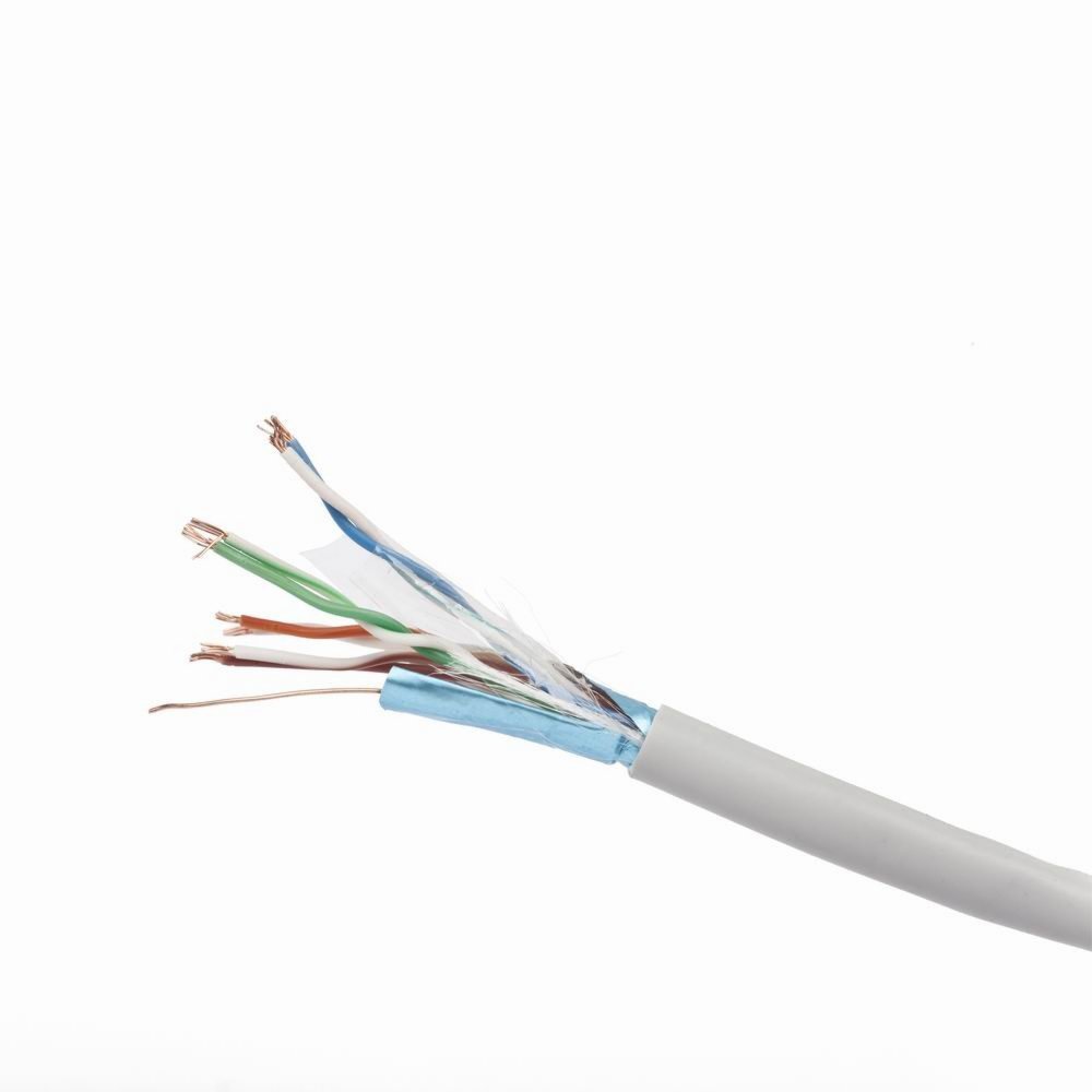 Gembird F/UTP Cat 5E Netwerkkabel | 100 m | Grijs