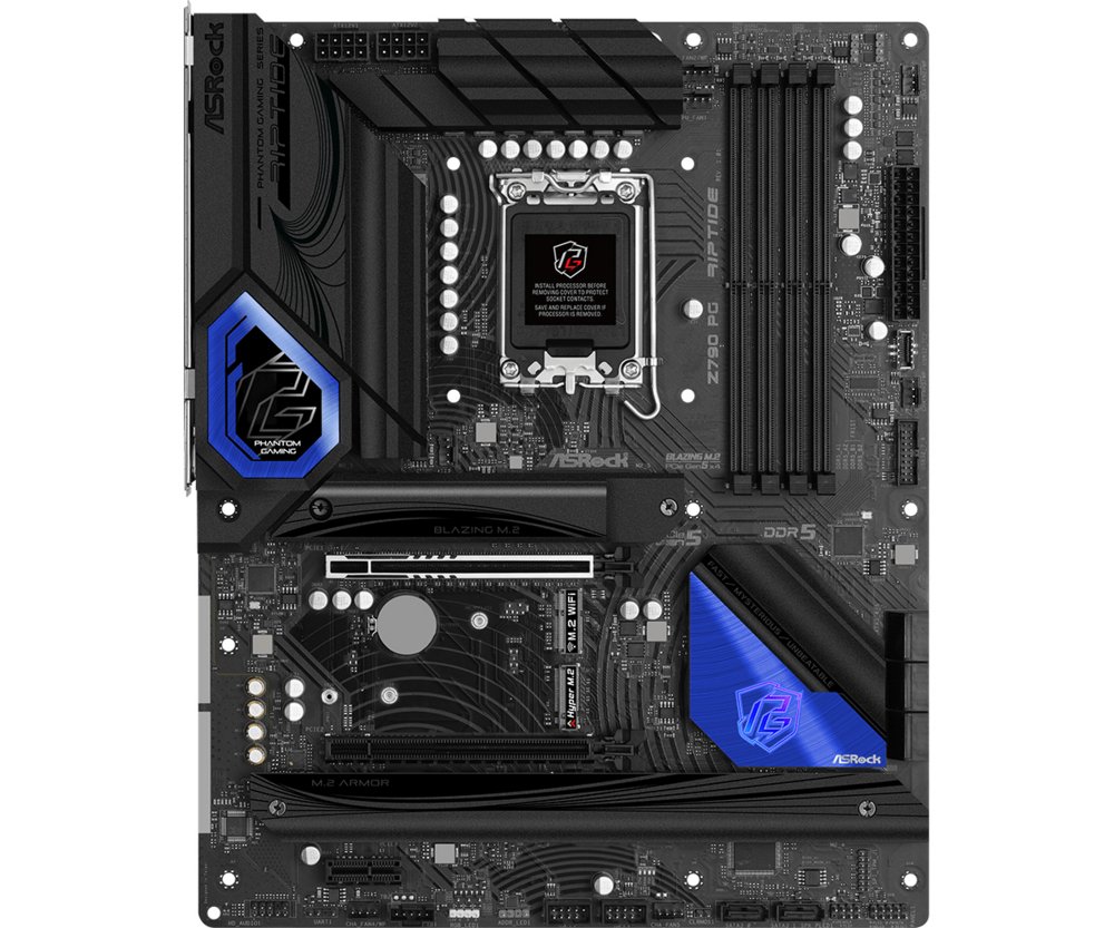 Asrock Z790 PG Riptide | Socket LGA 1700 | Intel Z790 | 4xDDR5 | ATX | Moederbord