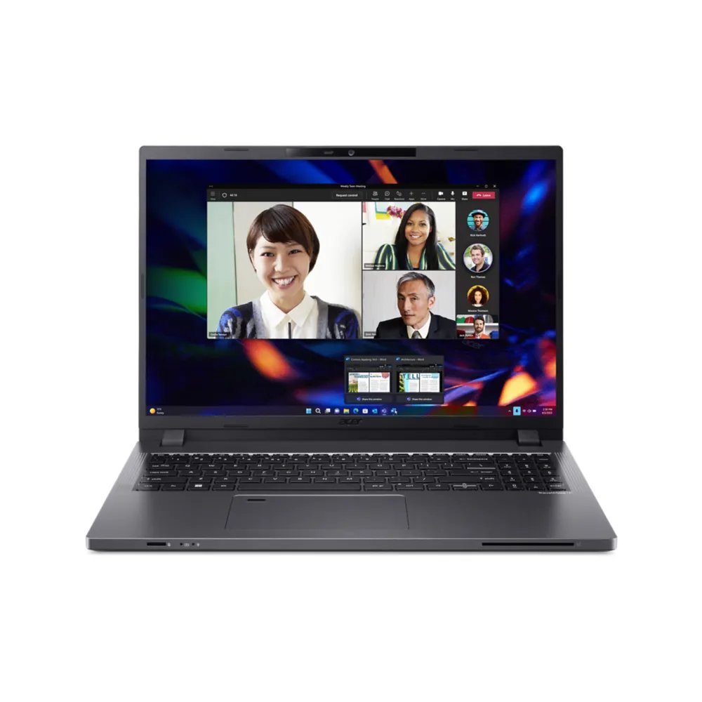 Acer TravelMate P2 | 16" WUXGA IPS | Intel Core i7-1355U | 16GB DDR4 | 512GB SSD | IR Camera | W11 Pro | Steel Grey
