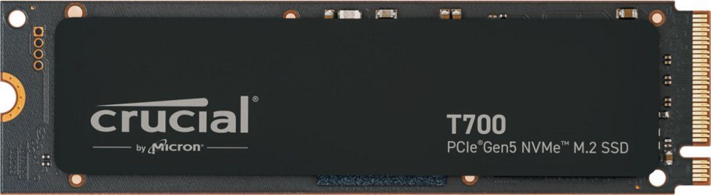 Crucial T700 | 2TB NVMe SSD | M.2 Gen5 | 12.400MB/s Lezen | 11.800MB/s Schrijven