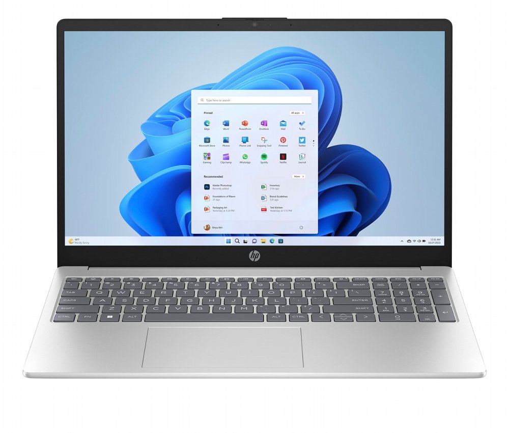 HP Laptop 15-fc0056nw | 15.6" Full HD IPS | AMD Ryzen 3 7320U | 8GB DDR5 | 512GB SSD | W11 Pro