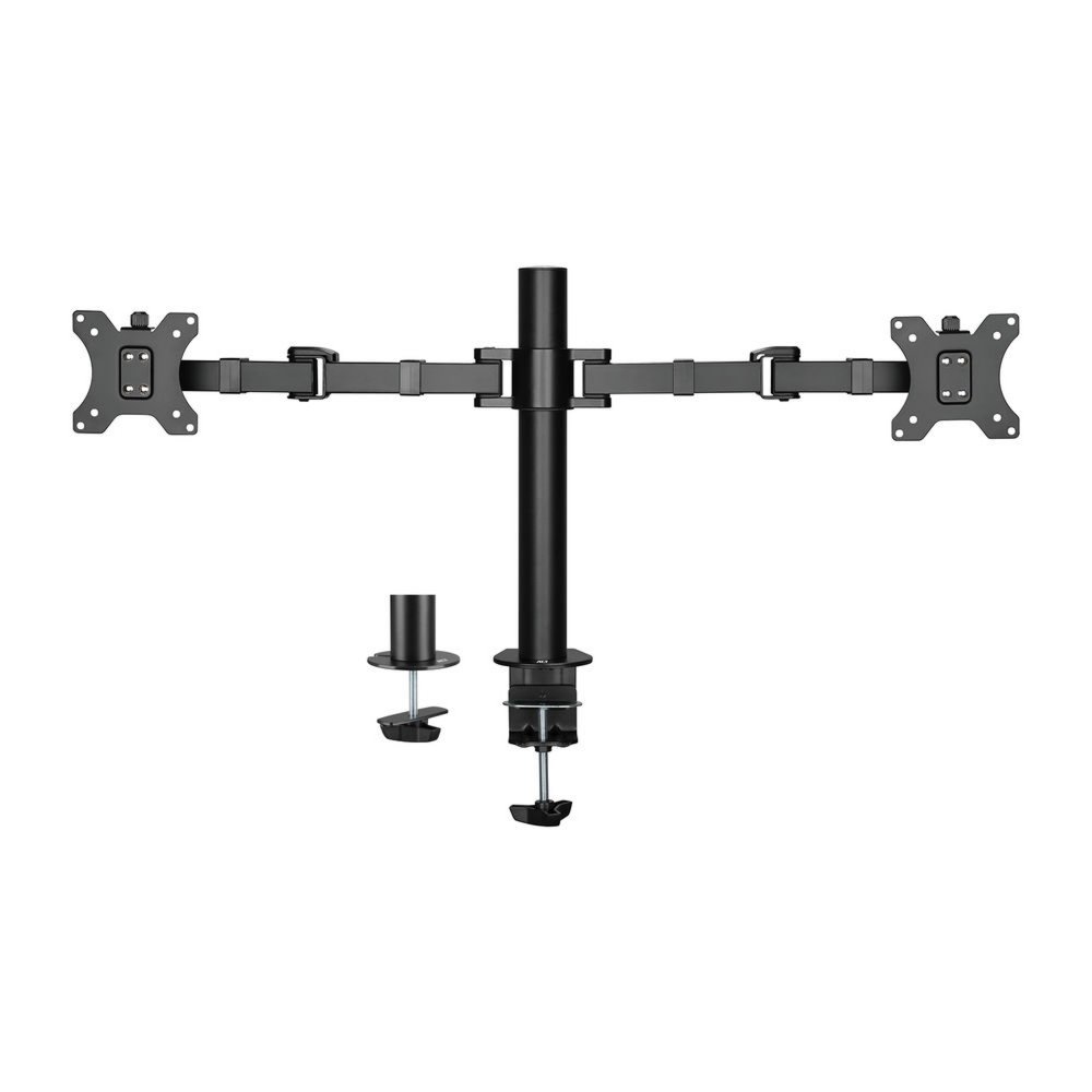ACT AC8326 | Verstelbare Monitor-bureaubeugel | Tot 32" | Max 12kg | VESA 100x100 | 2 Monitoren | OPEN BOX