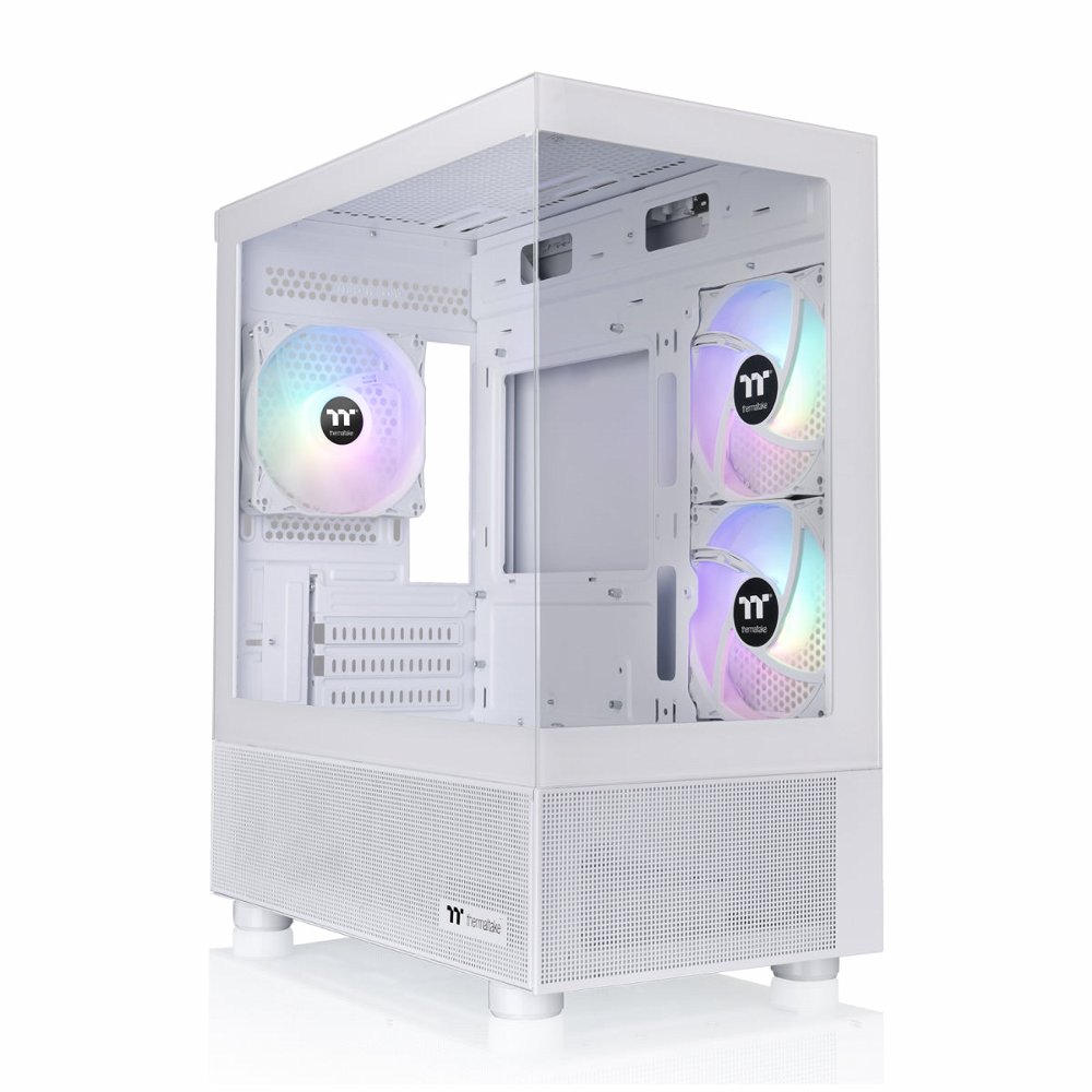 Thermaltake View 170 TG ARGB Snow | Micro Tower Case | Snow (CA-1Z4-00M6WN-00)