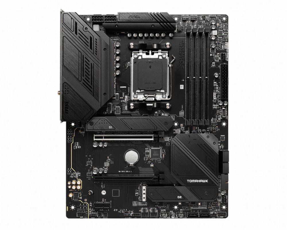 MSI MAG B650 Tomahawk WIFI | Socket LGA 1700 | AMD B650 | 4xDDR5 | ATX | Moederbord