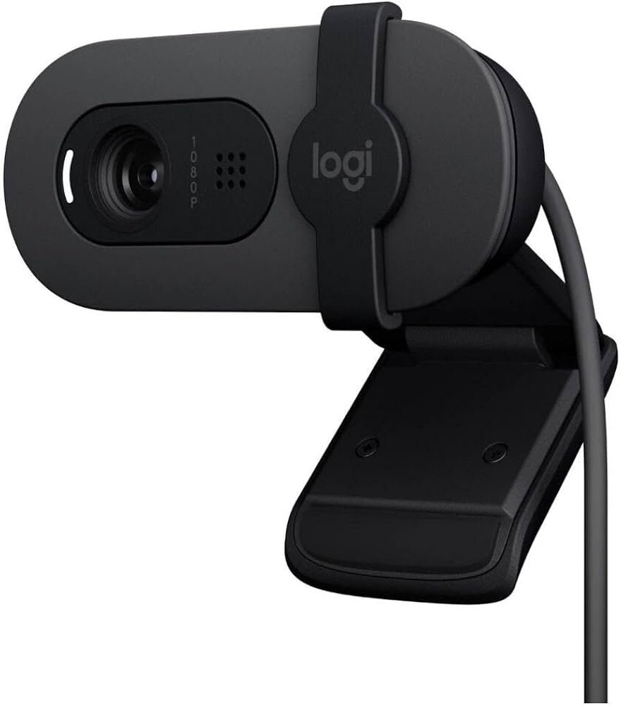 Logitech Brio 100 Full HD Webcam | 1080p | Ingebouwde Microfoon | Privacy Shutter | USB-A | Grafiet